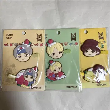 TinyTAN 헤어 클립 V Jimin Jungkook BTS