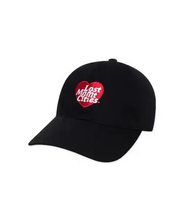 LMC. HEART 로고 캡 블랙