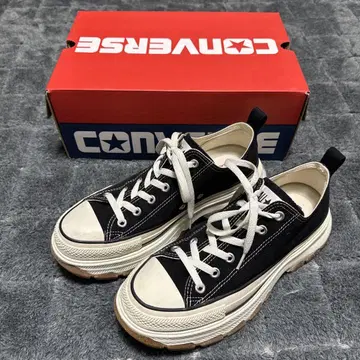 CONVERSE ALLSTAR 컨버스 올스타 통굽 블랙 26.5