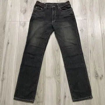 LACOSTE 일본제 블랙 데님 팬츠 W79 라코스테
