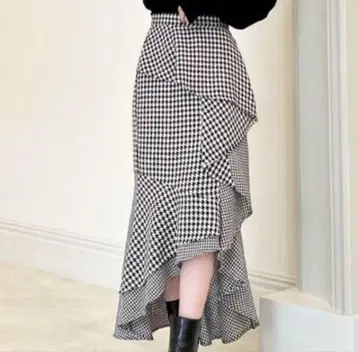 RESEXXY 캐스케이드 머메이드 스커트