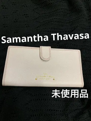 Samantha Thavasa 장지갑 핑크 브라운. 미사용품.