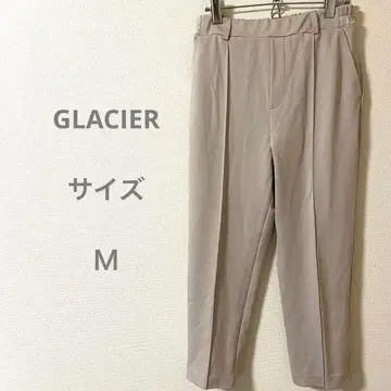 GLACIER 그라시아 베이지 슬랙스 스트레치 소재
