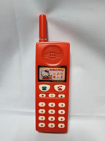 헬로키티 1996 폭음 전화 완구