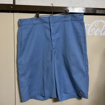 Dickies 하프 팬츠 스카이블루 초레어 40인치