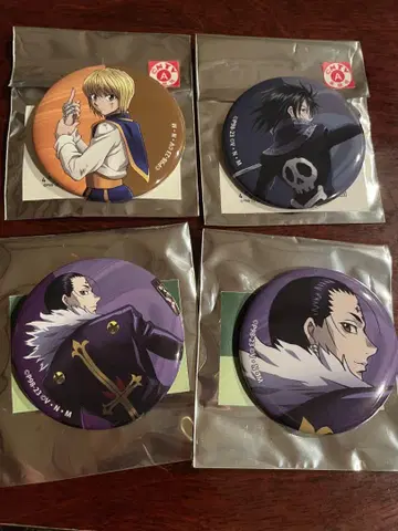 HUNTER x HUNTER 캔뱃지 싸우는 등ver