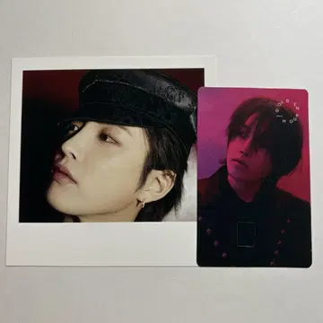 ATEEZ US 앨범 트레이딩 카드 스티커 폴라로이드 홍준