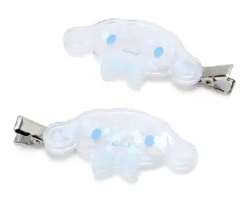 산리오 시나모롤 앞머리 클립 반짝반짝 홀로그램