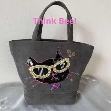 Think Bee! Think Bee 런어웨이캐츠 미니 토트백