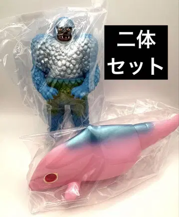 돈키호테 한정 카이주 컬러즈 울트라 괴수 피규어 기가스 & 가바돈