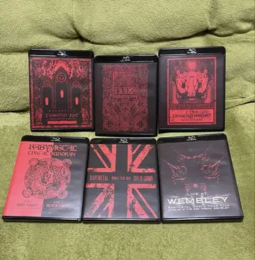 BABYMETAL 라이브 영상집 7매 세트