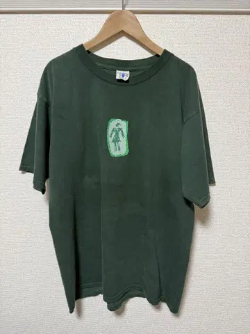90s GIRL SKATEBOARDS 걸 로고 티셔츠