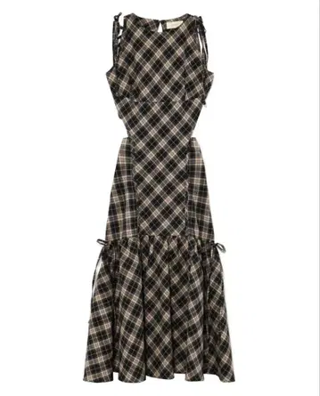 Grenda ribbon long dress