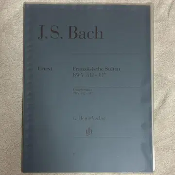 헨레판 바흐 프랑스 쿠미쿄쿠 BWV812-817