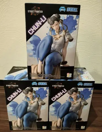 세가 STREET FIGHTER 춘리 피규어 3체 세트