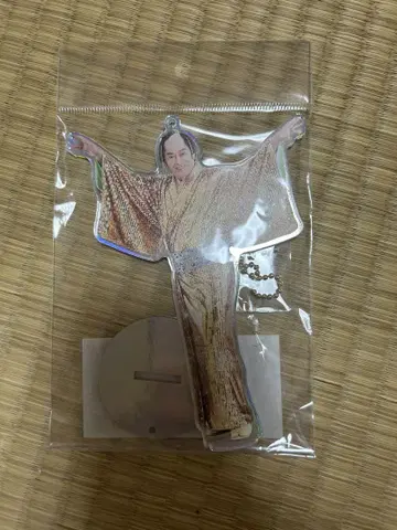 마츠켄 삼바 스탠드로도 사용 가능한 아크릴 키링 (미러볼)