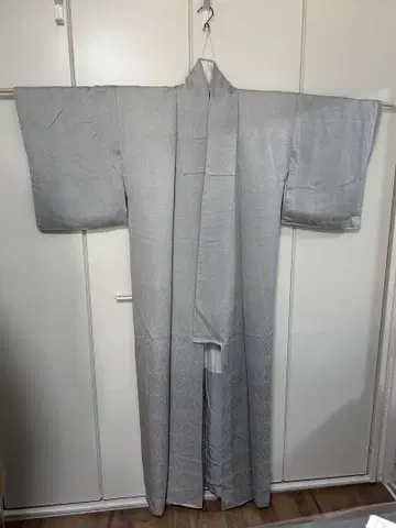 새상품급 라이트 그레이 오리 패턴 겨울 상품