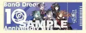 BanG Dream! 10th 티켓풍 카드 Roselia