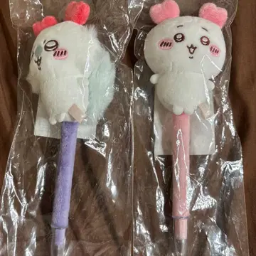 치이카와 모후모후 마스코트 볼펜 2개 모몽가 캐릭터 포함
