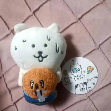 나가노 마켓 데스크탑에서 지켜보는 걸이형 봉제 인형 모구라 고로케의 꿈