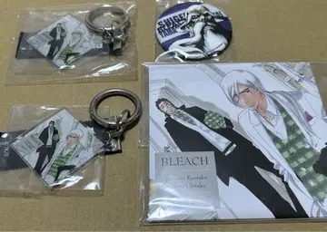 BLEACH EX. 오리지널 레코드 코스터 키링 쿄라쿠 우키타케
