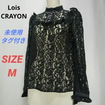 미사용 택 포함 Lois CRAYON 로이스크레용 레이스 티셔츠