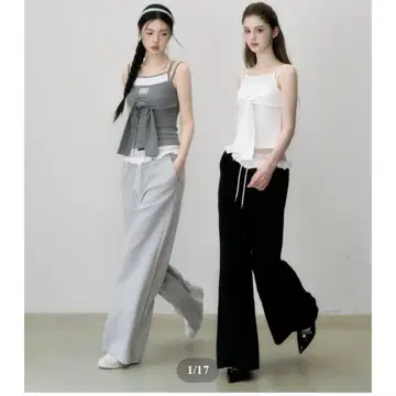treaturself Double waist lace pants