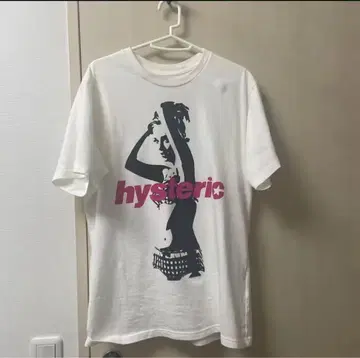 hysteric 그래픽 T셔츠 화이트