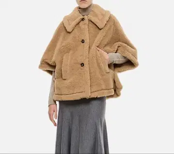새상품 MAX MARA TENEBRE4 TEDDY 케이프 테디 케이프