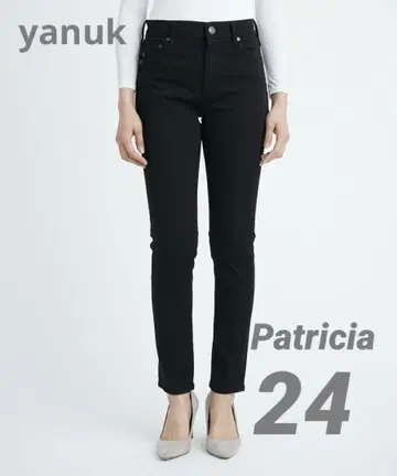 yanuk 스키니 팬츠 Patricia 블랙 사이즈 24