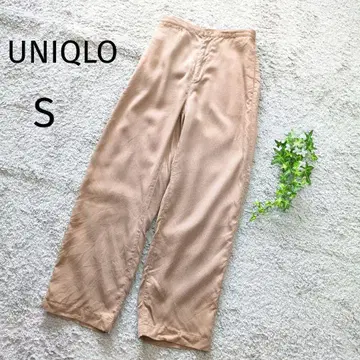 UNIQLO 유니클로 FRESSANGE 콜라보 와이드 팬츠 S 4528
