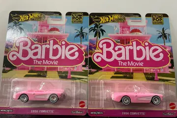 HW Barbie The Movie 1956 Corvette 2대 세트
