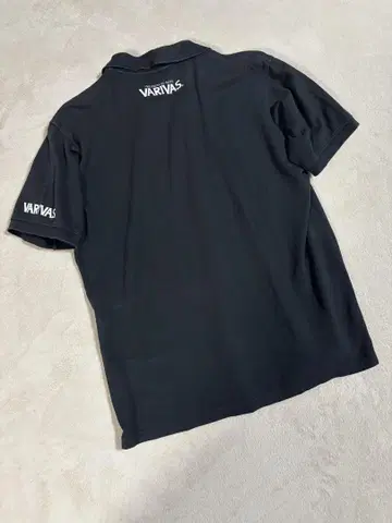 VARIVAS 블랙 피케 셔츠 XL 유니클로 코튼 100%
