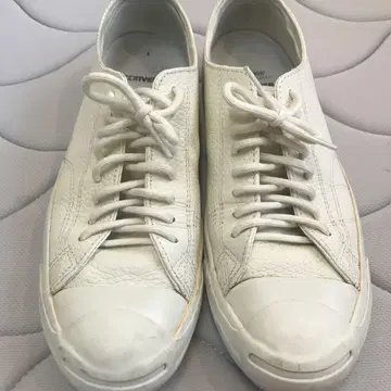 Converse Jack Purcell 화이트 스니커즈