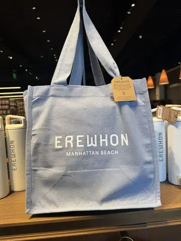 1개 점포 한정품 Erewhon 맨해튼 비치 한정 토트백