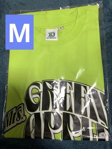 Mrs. GREEN APPLE 미세스 썸머 티셔츠 2025 M 사이즈