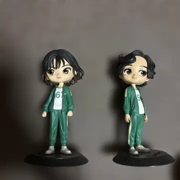 새벽 기훈 커스텀 인형 초록색 저지 2개 세트 오징어 게임