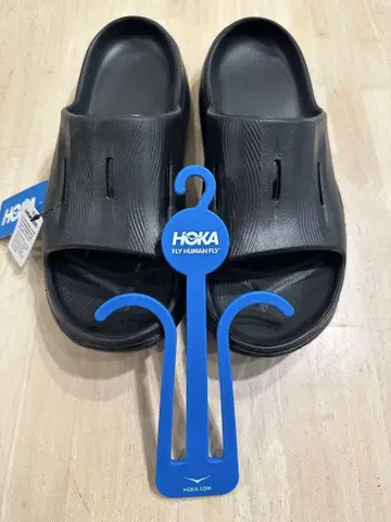 HOKA 호카 리커버리 슬라이드 29cm 블랙 샌들