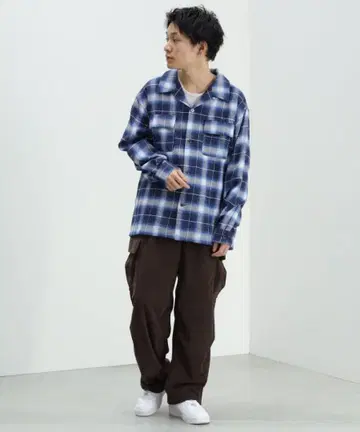 [ EXCLUSIVE ] PENNEY'S / FOX 오픈 칼라 셔츠