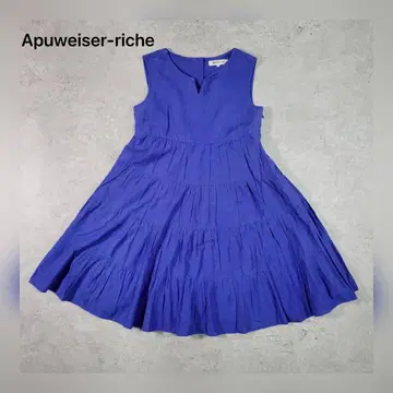[새상품급] Apuweiser-riche 앱와이저 티어드 원피스 1
