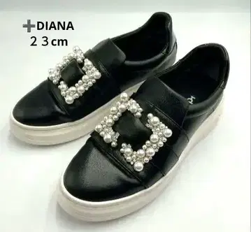 +diana 펄 버클 슬립온 23cm
