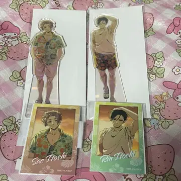 블루 록 and gallery 콜라보 카페 이토시 린 사에 형제 세트
