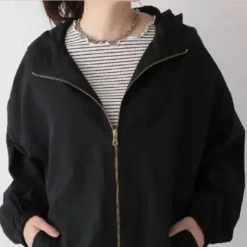 글로벌 워크 [UV 프로텍트] 에어 경량 발수 맘파 블랙 FREE
