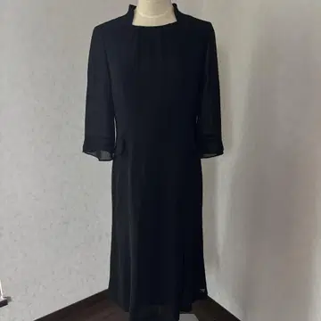 CARVEN FORMAL 도쿄 소와르 블랙 포멀 원피스 L
