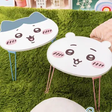 치이카와 (먼작귀) 얼굴 접이식 미니 테이블 미사용 새상품