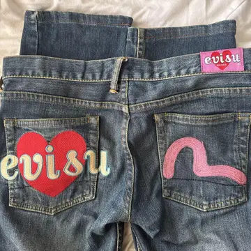 evisu 데님 팬츠