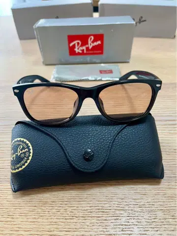Rayban 뉴 웨이페어러 RB2132F 라이트 오렌지 미사용품