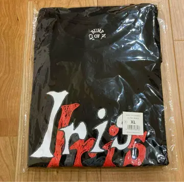 [새상품] BUMP OF CHICKEN T셔츠 블랙 XL 사이즈 Iris