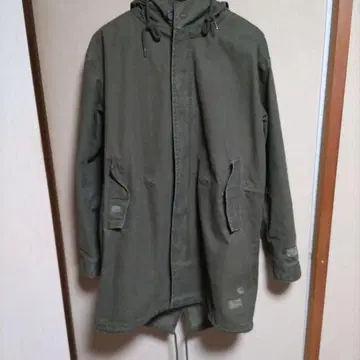 ZARA MAN 남성용 모즈 코트 카키