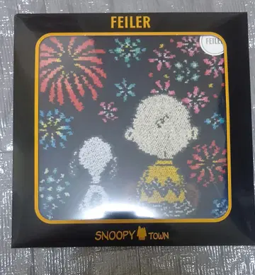 미개봉 새상품 페일러 손수건 SNOOPY 미사용 새상품 불꽃놀이 스누피